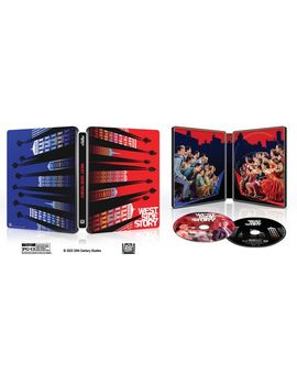 Diseño steelbook 4K/BD West Side Story