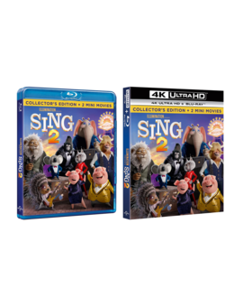 Sing 2 sin steelbook y sin 3D