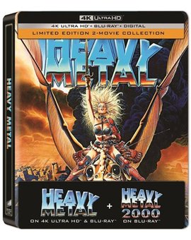Steelbook Heavy Metal + Heavy Metal 2000