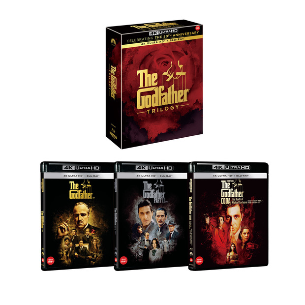 Edición coreana The Godfather Trilogy 4K