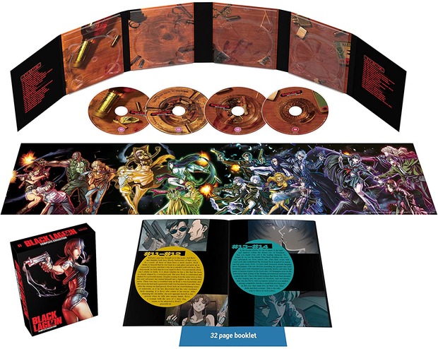 Digipak Black Lagoon Serie Completa 