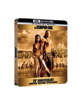 Diseño final steelbook 4K The Scorpion King