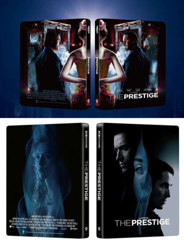 Nuevos Steelbooks The Prestige en 4K