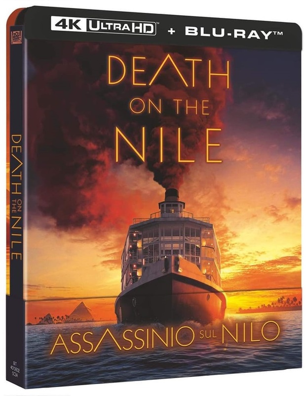 Steelbook 4K italiano Death on the Nile