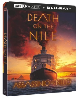 Steelbook 4K italiano Death on the Nile