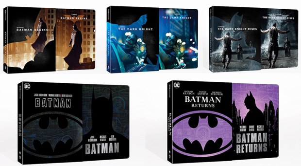 Nuevos steelbooks 4K del muriciélago