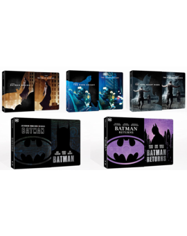 Nuevos steelbooks 4K del muriciélago