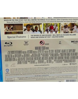 Idiomas King Richard en Blu-ray