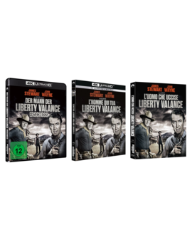 Ediciones 4K europeas El hombre que mató a Liberty Valance