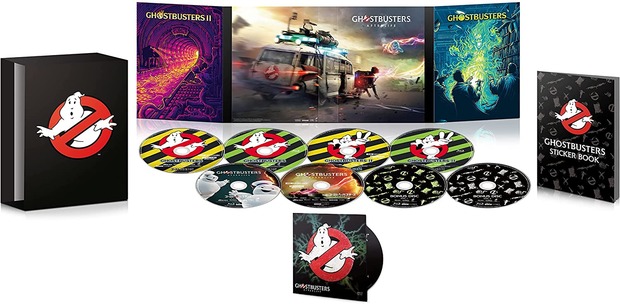 Digipak Colección Ghostbusters en 4K/BD