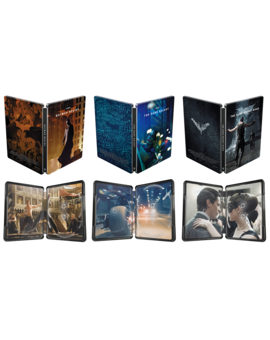 Steelbooks individuales The Dark Knight en 4K