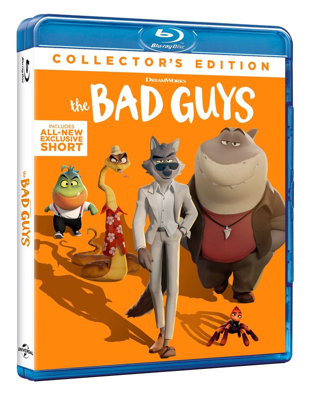 Carátula BD The Bad Guys de DreamWorks