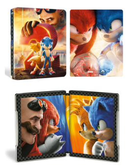 Diseño steelbook 4K Sonic 2