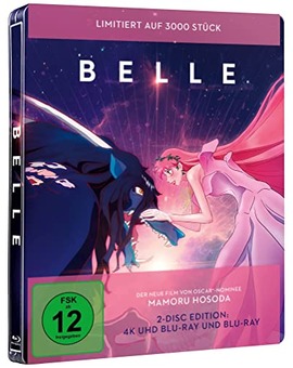 Steelbook 4K Belle de Mamoru Hosoda