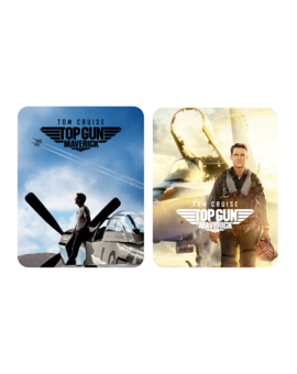 Dos steelbook para Top Gun Maverick