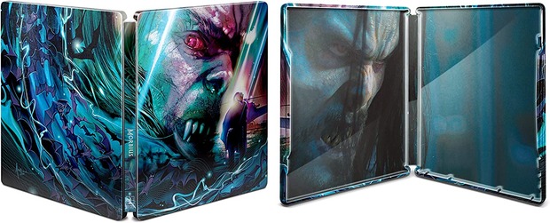 Diseño steelbook 4K Morbius