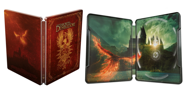 Diseño steelbook 4K The Secrets of Dumbledore