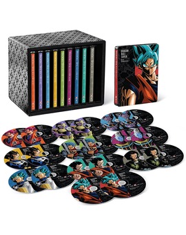 Cofre metálico Dragon Ball Super en Blu-ray 