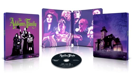 Reedición 4K The Addams Family en steelbook 