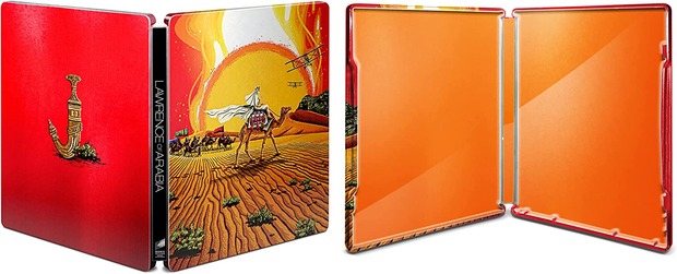 Diseño steelbook 4K Lawrence of Arabia