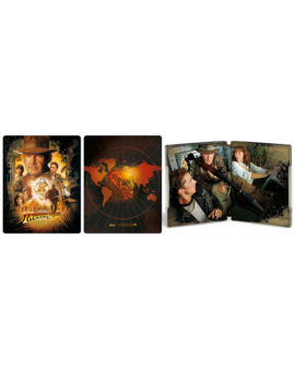 Diseño steelbook 4K Indiana Jones 4