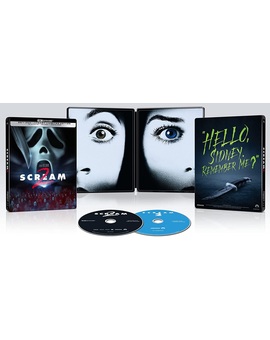 Diseño steelbook 4K/BD Scream 2