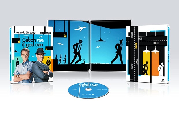 Diseño steelbook BD Catch Me If You Can