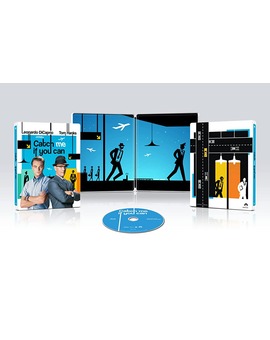Diseño steelbook BD Catch Me If You Can