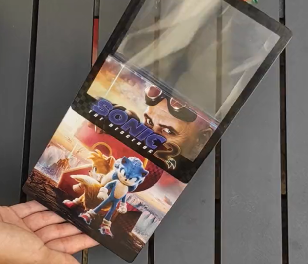 Steelbook 4K Sonic 2 con funda PET