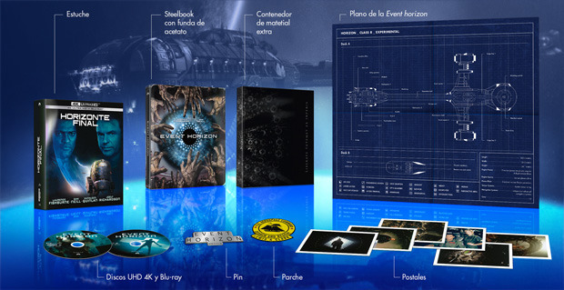 Unboxing edición coleccionista 4K Event Horizon