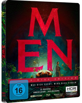 Steelbook 4K Men de Alex Garland