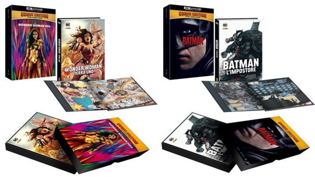 Ediciones DC 4K/BD con cómic 