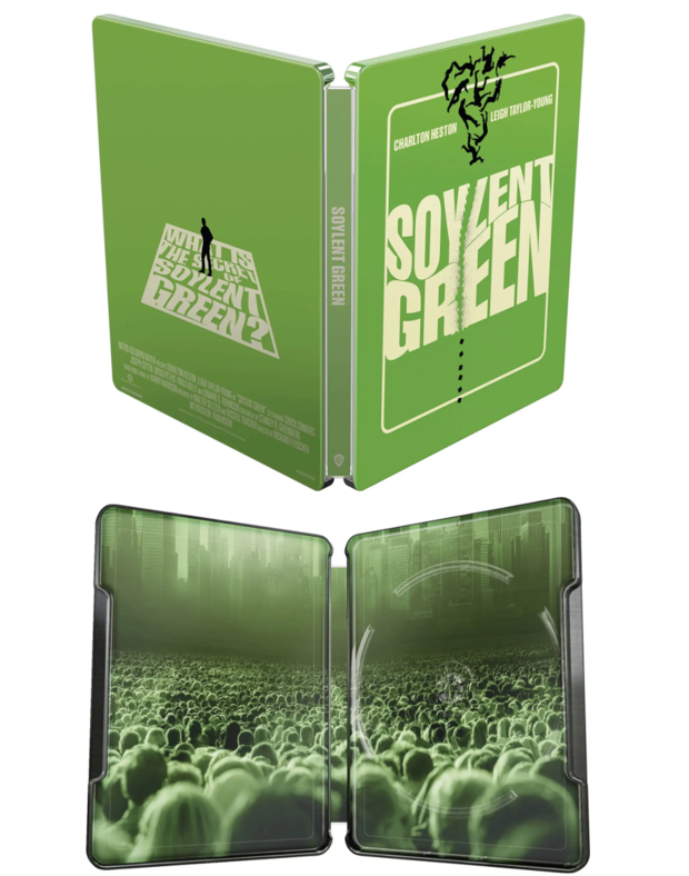Diseño steelbook Soylent Green en BD