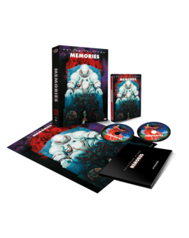 Edición coleccionista A4 con steelbook bd Memories 