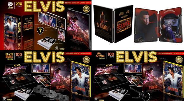 Ediciones limitadas Elvis con steelbook 4K/BD y español