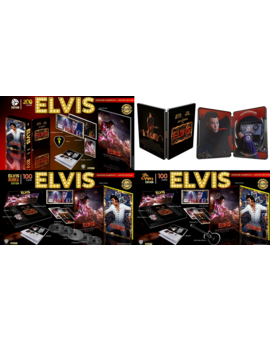 Ediciones limitadas Elvis con steelbook 4K/BD y español