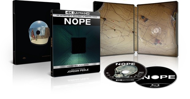 Diseño steelbook 4K Nope de Jordan Peele