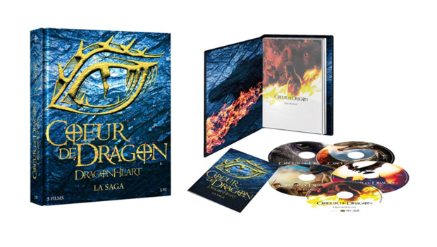Mediabook Saga Dragonheart en BD