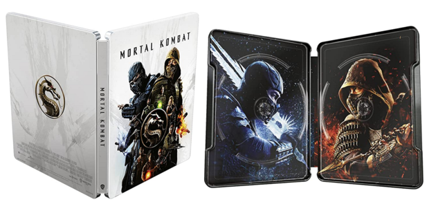 Nuevo steelbook 4K de Mortal Kombat con videojuego