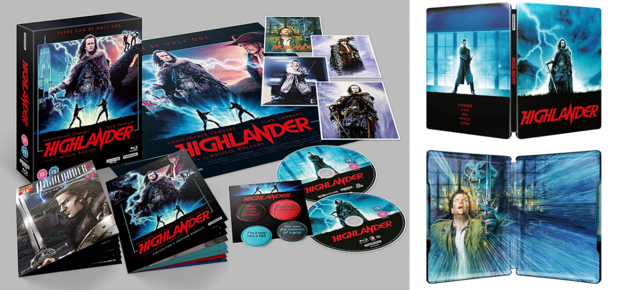 Edición coleccionista y steelbook 4K Highlander