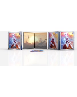 Diseño interior variante steelbook Thor Love & Thunder