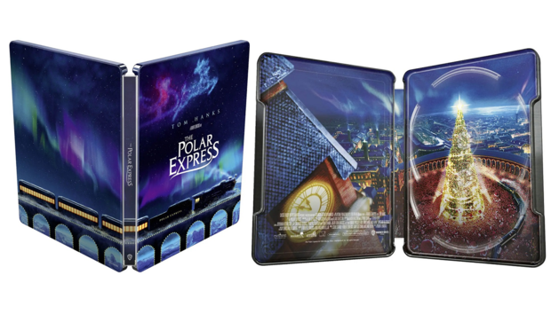 Diseño steelbook 4K The Polar Express de Zemeckis