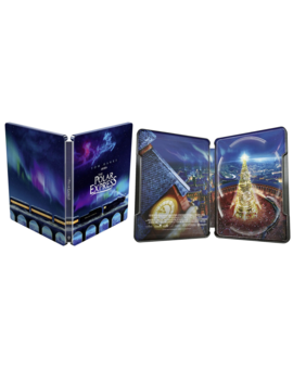 Diseño steelbook 4K The Polar Express de Zemeckis