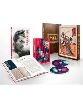 Caja madera con grabados y digipak para Rashomon