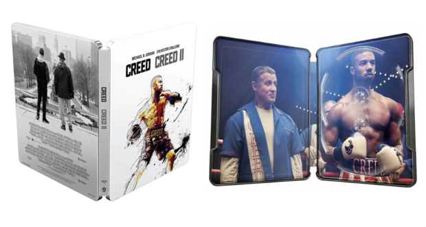 Creed 1 y 2 en steelbook 4K/BD