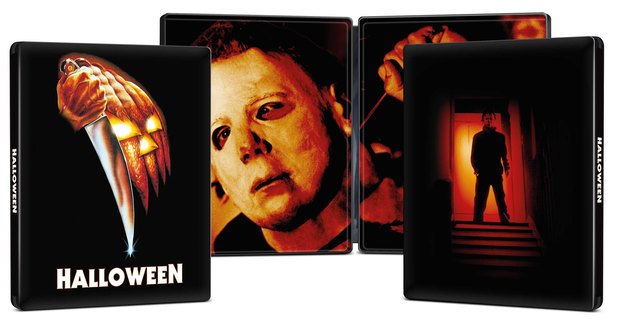Diseño steelbook 4K Halloween de 1978