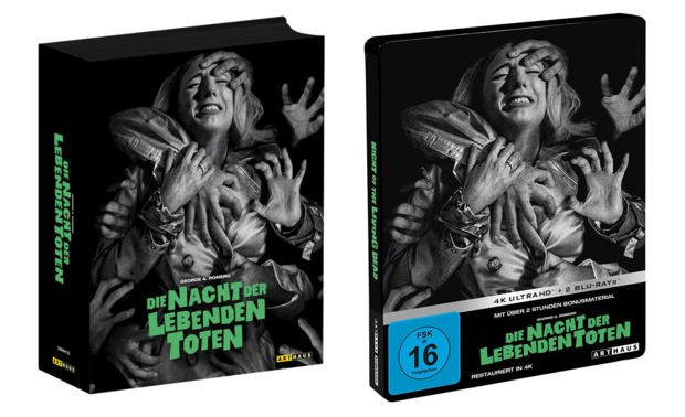 Edición coleccionista y steelbook 4K The Night Of The Living Dead 