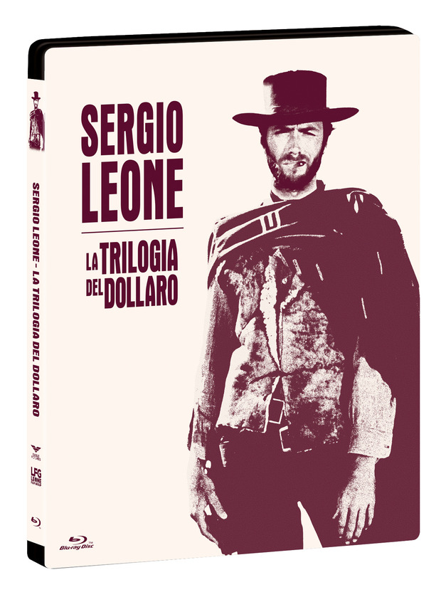 Steelbook Trilogía del Dólar de Leone