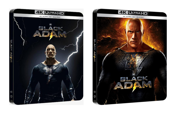 Dos nuevos steelbooks exclusivos de Black Adam