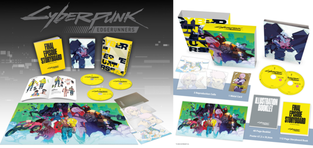 Cyberpunk Edgerunners - Comparativa Packaging